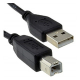 Cable Usb 2.0 Mallado A B 1.30mts. Impresoras Con Filtro