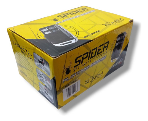 Alarma Seguridad Universal Spider Apertura Cajuela 2 Control