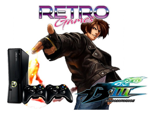 Xbox360 250gb Retrogames The King Of Fighters Lll Rtrmx