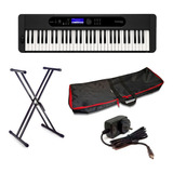 Teclado Sensitivo Casio Ct-s400 Con Funda + Soporte + Fuente