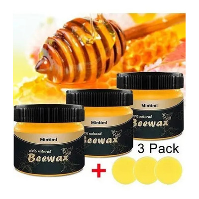 3 Piezas De Cera De Abeja Eelhoe Pulido Muebles | Meses sin interés
