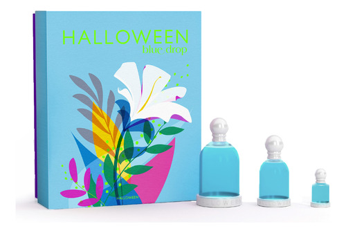Perfume Mujer Halloween Blue Drop Edt 100ml +30ml +4,5ml Set