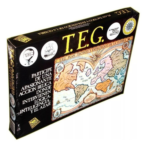 Teg Juego De Mesa Original Yetem - Excelente Estado!