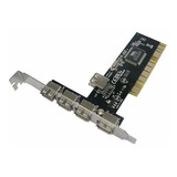 Placa Usb Feasso Jpu-01 5 Portas Usb 2.0