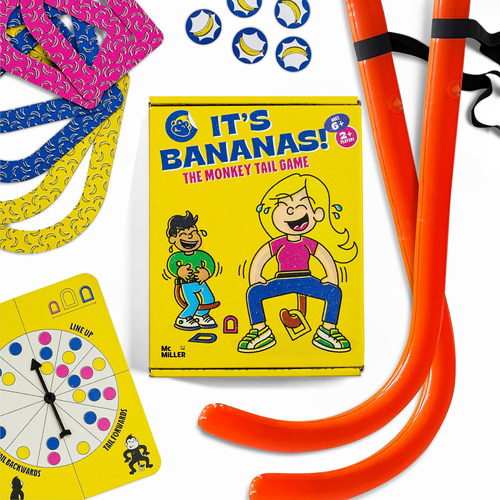 ¡its Bananas! The Monkey Tail Game - Diversión En Interio.