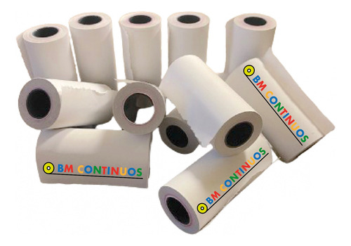  Pack 50 Rollos Termicos 57x10 Mini Impresora Gadnic Gatito