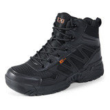 Bota Tactica Hombre Impermeable Prueba De Golpes Protección