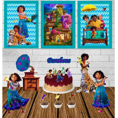 Decoração Encanto Disney Kit Festa Só Um Bolinho