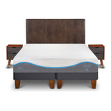 Cama Europea Alaska King + Set Baker