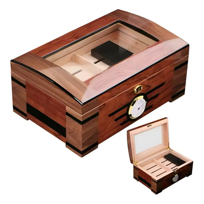 Humidor De Lujo Estilo Cofre Para Puros Habanos Cohiba | Envío gratis