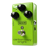 Pedal De Efecto Mxr Carbon Copy Bright M269  Verde