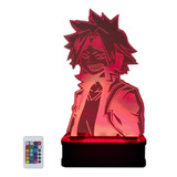 Lámpara Acrilico Led Rgb Denki Kaminari My Hero Academia