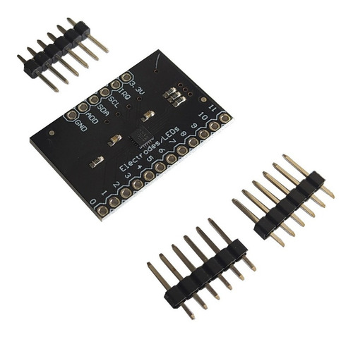 Sensor Capacitivo Táctil Mpr121, Arduino, Electrónica