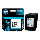 Cartucho Hewlett Packard 662negro