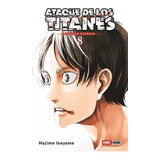 Panini Manga Attack On Titan Deluxe Edition (2 En 1) N.8