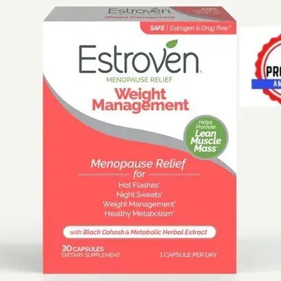 Alivio Menopausia Y Control De Peso, 30 Capsulas Estroven Sabor Sin sabor | MercadoLibre