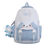 Mochila Importada Cinnamoroll Grande Y Espaciosa Jovencitas