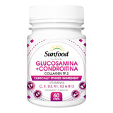 Glucosamina Uc 2 + Vitaminas 60 Capsulas - Sunfood Clinical