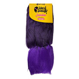 Jumbo Jumbão 500 Gramas T1b/purple +  Aneis- Black Beauty