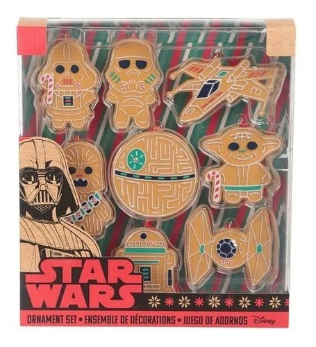 Juego De Adornos Navideños Star Wars Decorativos Navidad