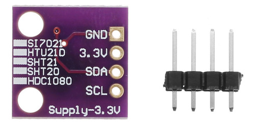 Modulo Sensor De Temperatura Alta Precisão Gy-213v-hdc1080