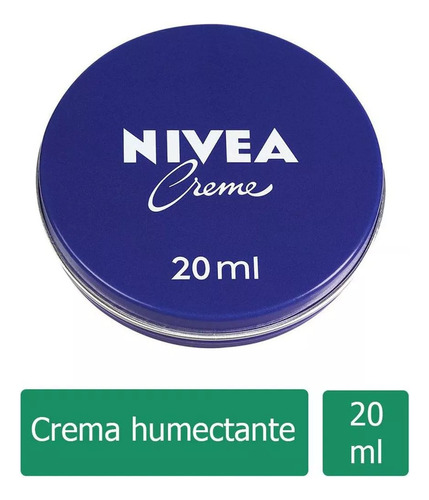 Nivea Crema Lata 20 Ml Fragancia Otra Tipos De Piel Normal