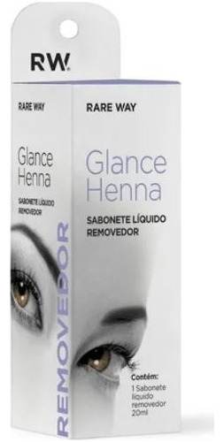 Glance Sabonete Gel Removedor Manchas Henna 20ml