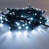 Guirnalda Luces Led Blanca De 100led Luces Navidad