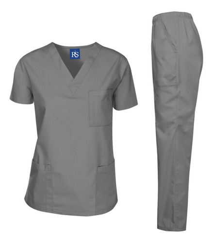 Conjunto Privativo Pijama Cirúrgico Scrub Feminino