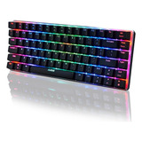 Teclado Mecánico De Acción Lineal Ajazz Ak33 Para Juegos E-s