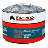 Alambre De Pua Tornado 12.5 X 400 Mts