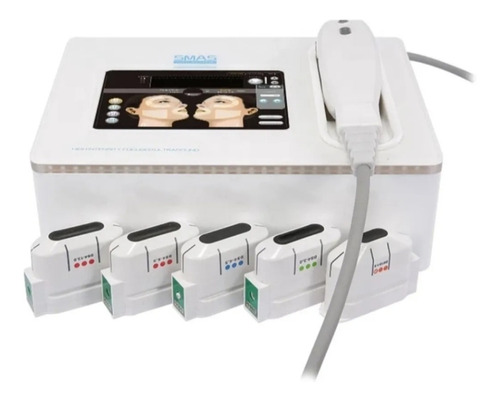 Aparelho Laser Hifu Ultrassom Microfocado Com 5 Cartuchos  