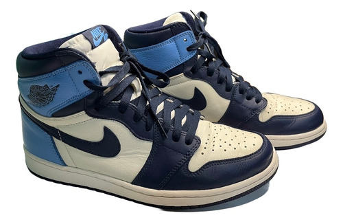 Jordan 1 Retro High  Og Azul Universitario