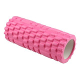 Rodillo De Espuma 30cm Grabado Yoga Rehabilitación Gym Color Rosa 08-3067628