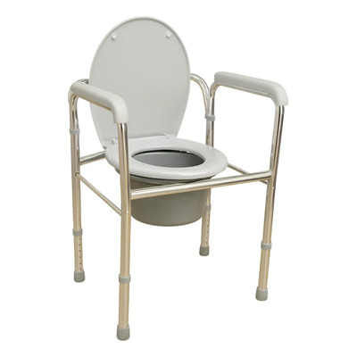 Silla Baño Ducha Con Respaldo, Apoyabrazos y Bandeja S360 135kg | Meses sin interés