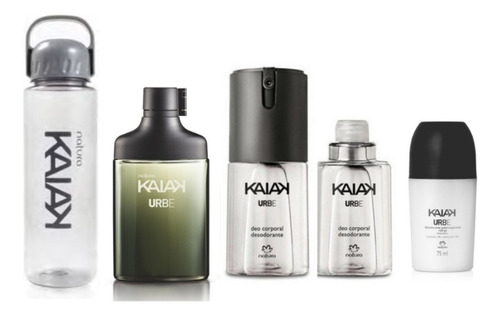 Kit Masculino  Kaiak Urbe 5 Productos Natura