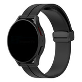 Pulseira 20mm Silicone Fecho Magnetico Para Samsung Watch