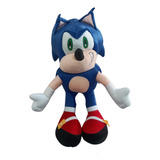 Boneco Sonic De Pelúcia 80cm Gigante Sonicão Cor Azul