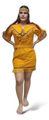 Disfraz Indio Americano Para Mujer