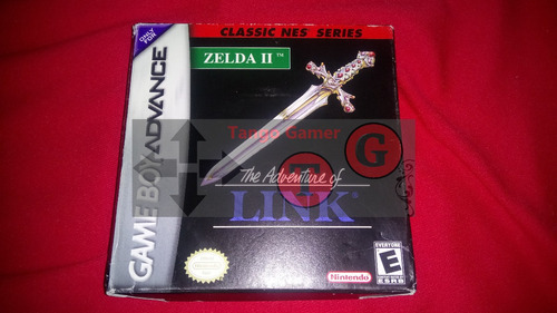 Zelda 2 The Adventure Of Link Classic Nes / Game Boy Advance