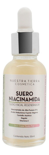 Suero Facial Niacinamida 5% + Acido Hialurónico + Pantenol Todo Tipo De Piel