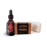 Aceite Par Barba 30ml Cafe Jabón Coco Legends Combo Barberia