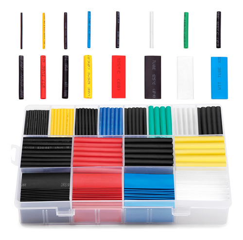 Mallas Para Cables, Tubos Termorretractil Ginsco, 580 Piezas