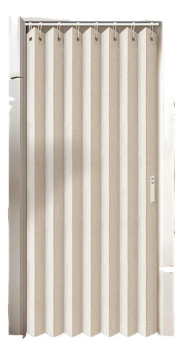 Cortina De Puerta Plegable Con Cuerda De Elevación, 1 Pieza