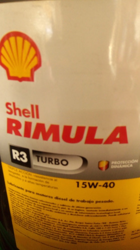 Shell Rimula R3 Turbo 15w40 Balde