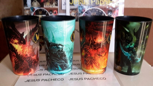 Vasos World Of  Warcraft. Cine.