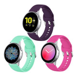 3 Mallas P/ Samsung Watch Active 1 Y 2 (3 41mm) Large Tj1