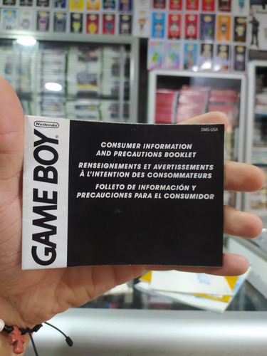 Manual Instrucciones Gameboy Advance 