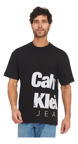 Playera Calvin Klein Con Logo Estampado Para Hombre 