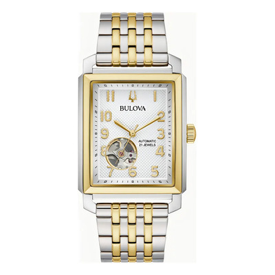 Reloj Bulova Clasico Sutton 98a308 Dorado-plateado | Envío gratis
